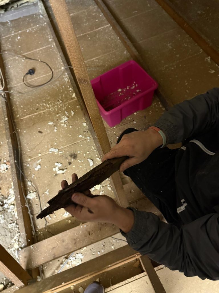 Damage caused to roofs by spray foam